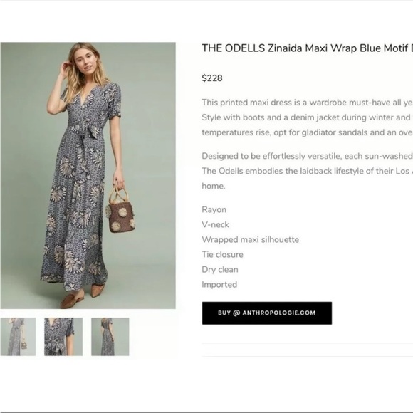 Anthropologie the Odell. Similar to Zinaida. - Picture 3 of 3